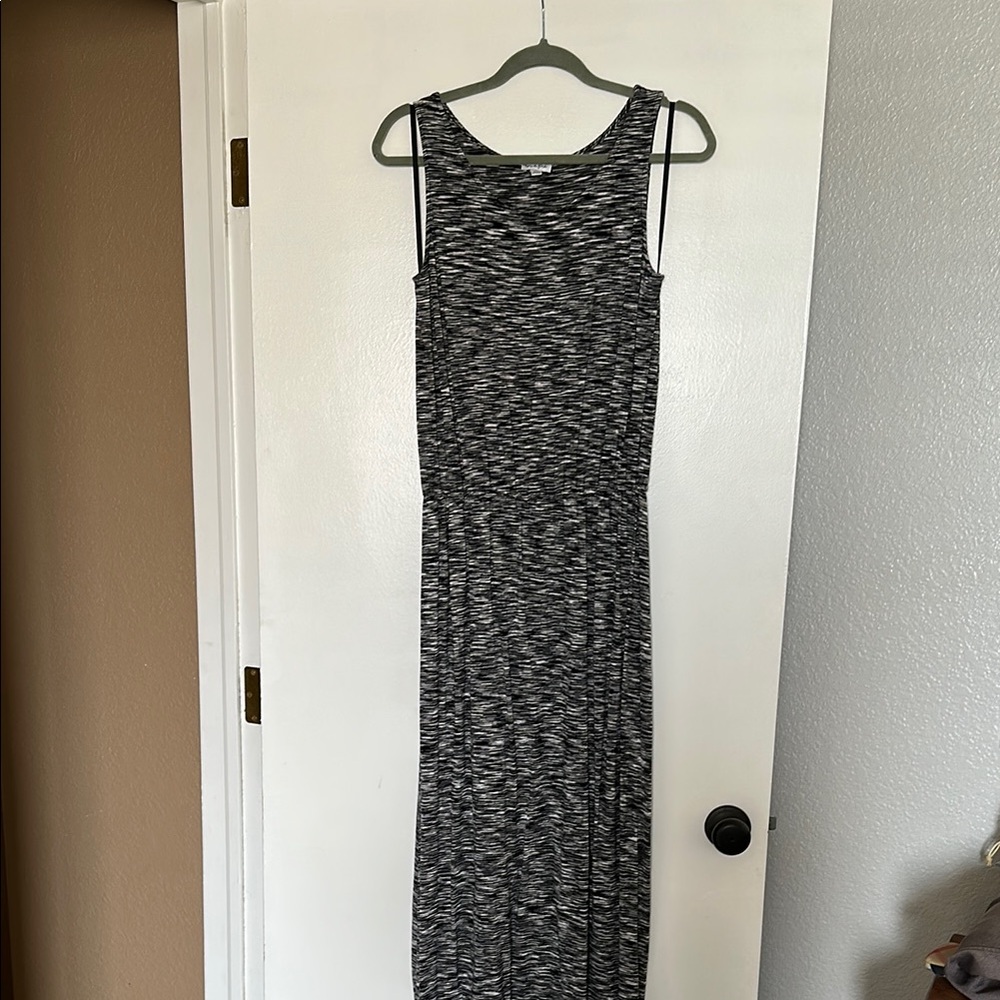 Black and White Maxi Dress